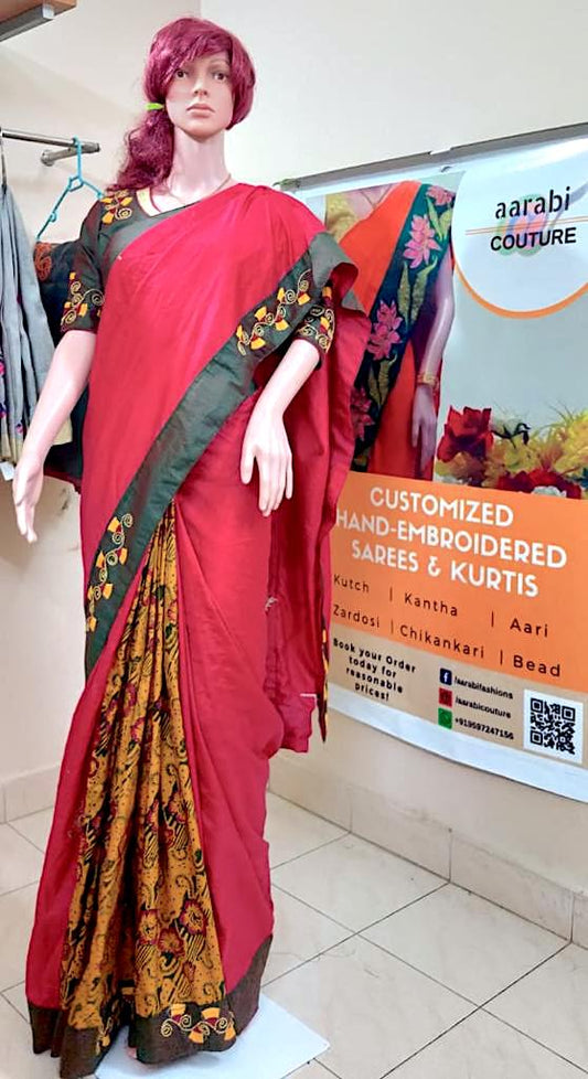 Kamal Kadai Saree – Aarabi Couture