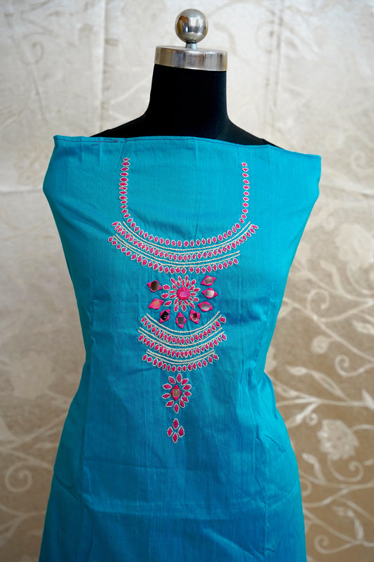 Kashmiri diamond work Tops