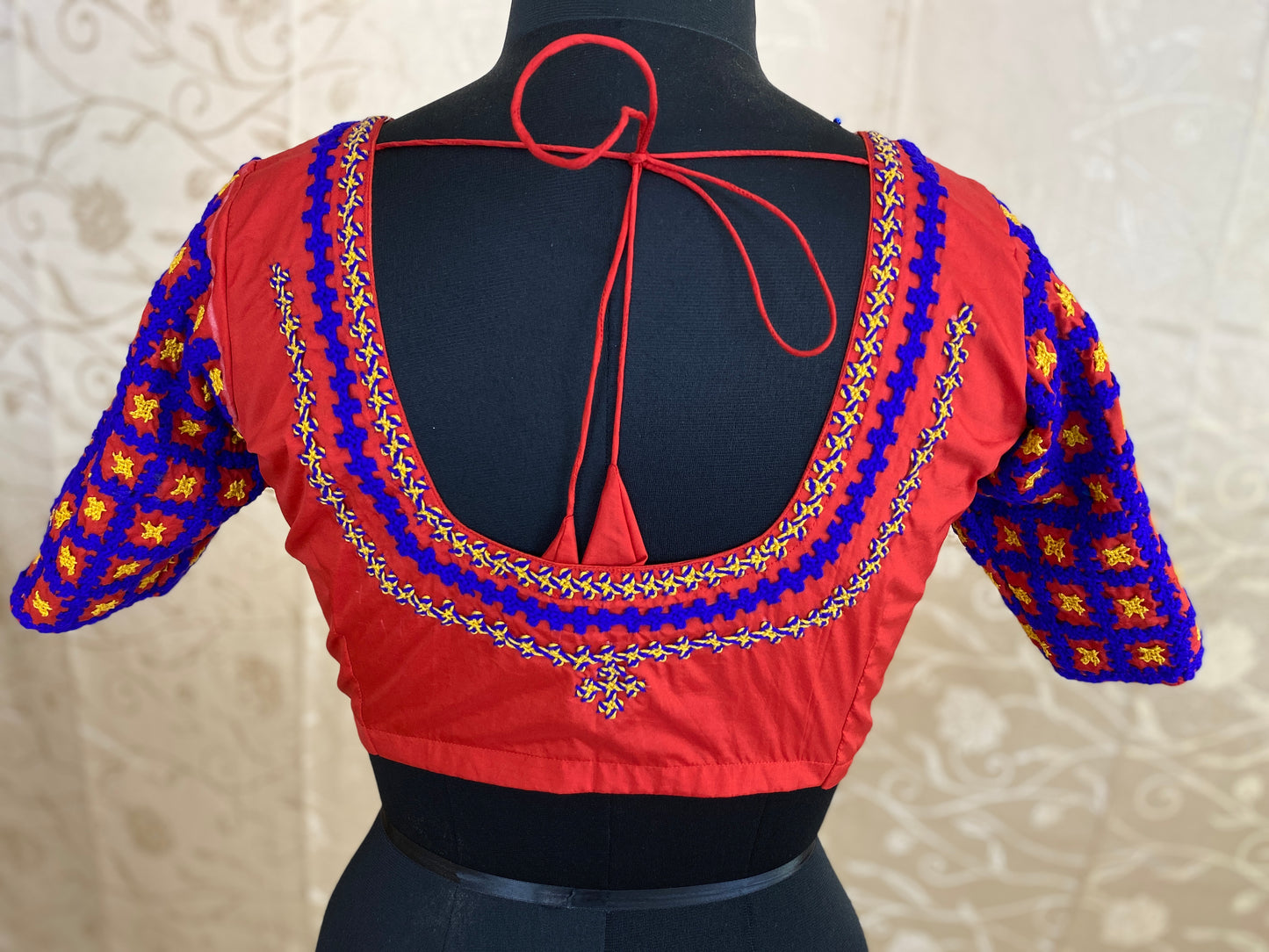 Kutch  or Sindhi Work Blouse - DISPLAY PURPOSE ONLY; CAN BE CUSTOMIZED UPON REQUEST