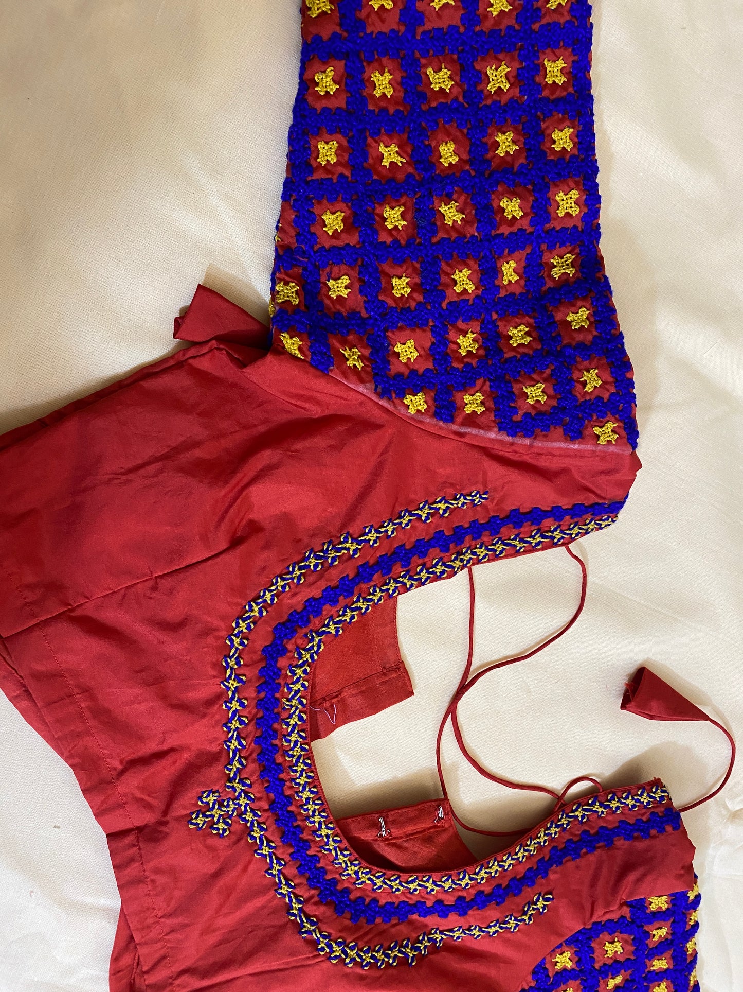 Kutch  or Sindhi Work Blouse - DISPLAY PURPOSE ONLY; CAN BE CUSTOMIZED UPON REQUEST